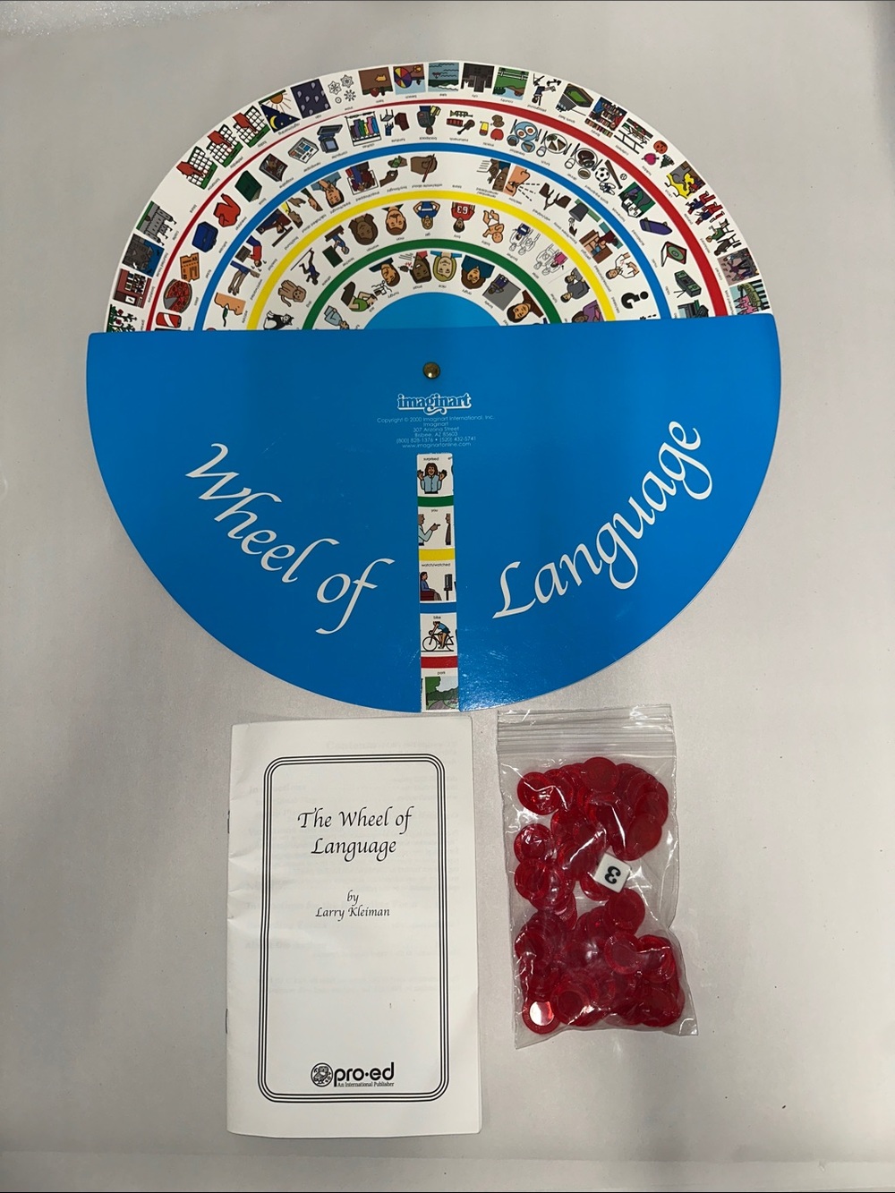 Wheel of Language Therapy Intervention Tool for SLPs and Teachers